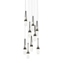 Hubbardton Forge 131100 Link 9-Light Blown Glass Round Pendant 9