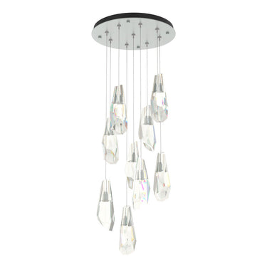 Hubbardton Forge 131101 Luma 9-Light Large Crystal Round Pendant 11