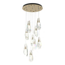 Hubbardton Forge 131101 Luma 9-Light Large Crystal Round Pendant 12