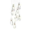 Hubbardton Forge 131101 Luma 9-Light Large Crystal Round Pendant 13