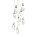Hubbardton Forge 131101 Luma 9-Light Large Crystal Round Pendant 2