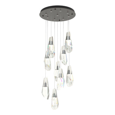 Hubbardton Forge 131101 Luma 9-Light Large Crystal Round Pendant 3