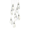 Hubbardton Forge 131101 Luma 9-Light Large Crystal Round Pendant 4