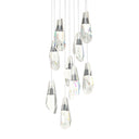 Hubbardton Forge 131101 Luma 9-Light Large Crystal Round Pendant 8