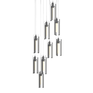 Hubbardton Forge 131104 Exos 9-Light Round Pendant 6
