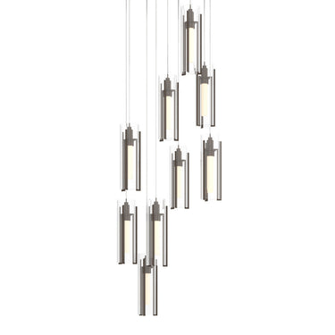 Hubbardton Forge 131104 Exos 9-Light Round Pendant 2