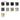 Hubbardton Forge 121372 Ume 1-Light Semi-Flush - Clear Glass -ZM0709 - Crescent Harbor