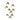 Hubbardton Forge 131105 Brooklyn 9-Light Double Shade Round Pendant - Long - Crescent Harbor