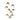 Hubbardton Forge 131105 Brooklyn 9-Light Double Shade Round Pendant - Long - Crescent Harbor