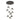 Hubbardton Forge 131105 Brooklyn 9-Light Double Shade Round Pendant - Standard - Crescent Harbor