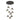 Hubbardton Forge 131105 Brooklyn 9-Light Double Shade Round Pendant - Standard - Crescent Harbor