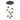Hubbardton Forge 131105 Brooklyn 9-Light Double Shade Round Pendant - Standard - Crescent Harbor