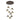 Hubbardton Forge 131105 Brooklyn 9-Light Double Shade Round Pendant - Standard - Crescent Harbor