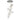 Hubbardton Forge 131107 Tura 9-Light Seeded Glass Round Pendant 15