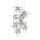 Hubbardton Forge 131107 Tura 9-Light Seeded Glass Round Pendant 16