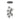 Hubbardton Forge 131107 Tura 9-Light Seeded Glass Round Pendant 5