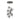 Hubbardton Forge 131107 Tura 9-Light Seeded Glass Round Pendant 7