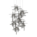 Hubbardton Forge 131107 Tura 9-Light Seeded Glass Round Pendant 8