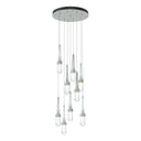 Hubbardton Forge 131108 Link 9-Light Clear Glass Round Pendant 10