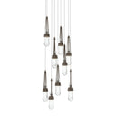 Hubbardton Forge 131108 Link 9-Light Clear Glass Round Pendant 2