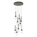 Hubbardton Forge 131108 Link 9-Light Clear Glass Round Pendant 3