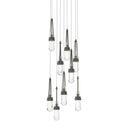 Hubbardton Forge 131108 Link 9-Light Clear Glass Round Pendant 4
