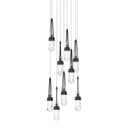 Hubbardton Forge 131108 Link 9-Light Clear Glass Round Pendant 5