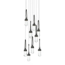 Hubbardton Forge 131108 Link 9-Light Clear Glass Round Pendant 9