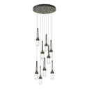 Hubbardton Forge 131108 Link 9-Light Clear Glass Round Pendant 1