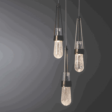 Hubbardton Forge 131120 Link 5-Light Blown Glass Pendant