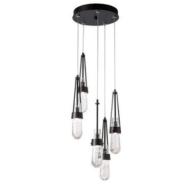 Hubbardton Forge 131120 Link 5-Light Blown Glass Pendant