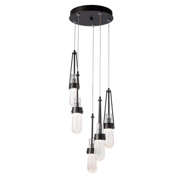 Hubbardton Forge 131120 Link 5-Light Blown Glass Pendant