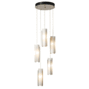 Hubbardton Forge 131124 Exos Glass 5-Light Pendant