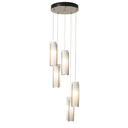 Hubbardton Forge 131124 Exos Glass 5-Light Pendant
