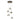 Hubbardton Forge 131125-GG Brooklyn 5-Light Pendant - Crescent Harbor