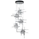 Hubbardton Forge 131126-II Tura 5-Light Seeded Glass Pendant