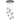 Hubbardton Forge 131133-FD Fritz Globe 9-Light Pendant - Crescent Harbor