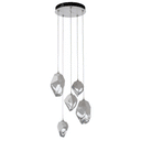 Hubbardton Forge 131139 Chrysalis 5-Light Crystal Pendant