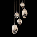 Hubbardton Forge 131139 Chrysalis 5-Light Crystal Pendant