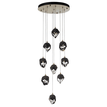 Hubbardton Forge 131140 Chrysalis 9-Light Crystal Pendant