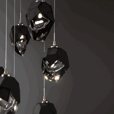 Hubbardton Forge 131140 Chrysalis 9-Light Crystal Pendant
