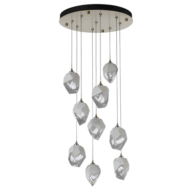 Hubbardton Forge 131140 Chrysalis 9-Light Crystal Pendant