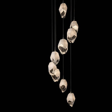 Hubbardton Forge 131141 Chrysalis 9-Light Crystal Pendant