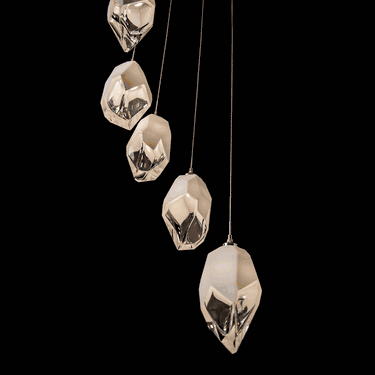 Hubbardton Forge 131141 Chrysalis 9-Light Crystal Pendant