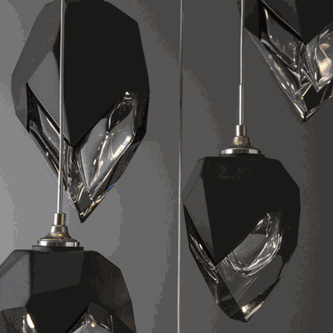 Hubbardton Forge 131142 Chrysalis 9-Light Crystal Pendant