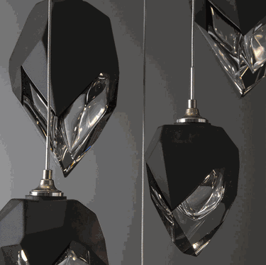 Hubbardton Forge 131142 Chrysalis 9-Light Crystal Pendant
