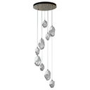 Hubbardton Forge 131142 Chrysalis 9-Light Crystal Pendant