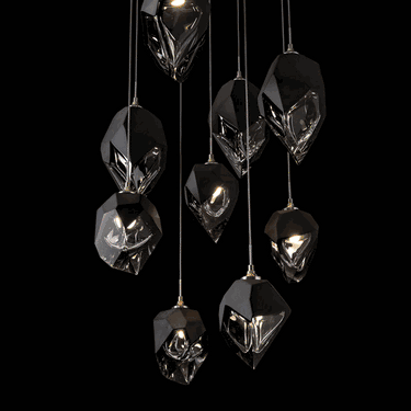Hubbardton Forge 131142 Chrysalis 9-Light Crystal Pendant