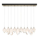 Hubbardton Forge 131145 Chrysalis 10-Light Crystal Pendant 1