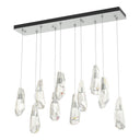 Hubbardton Forge 131201 Luma 10-Light Large Crystal Rectangular Pendant 6